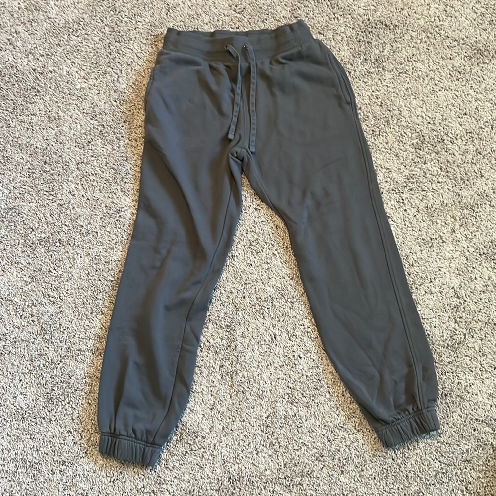 Gray Cloth Sweatpants